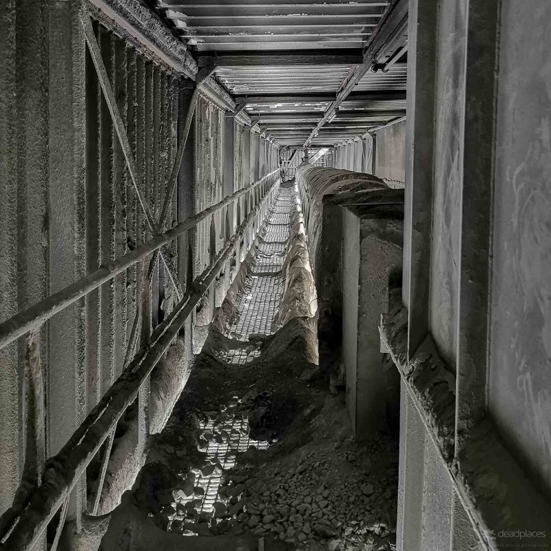 Fahrweg Schiebebuehne Pressen Hangseite